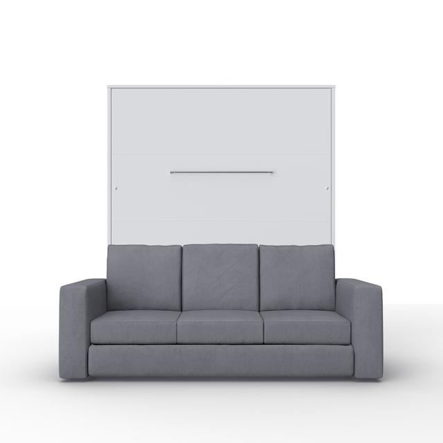 Opklapbed "INVENTO Sofa" (160×200) Wit / Mat Wit